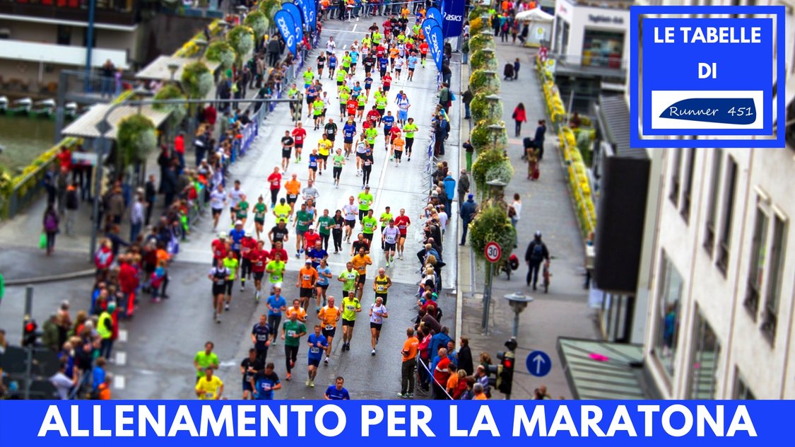 Allenamento Maratona - Runner 451