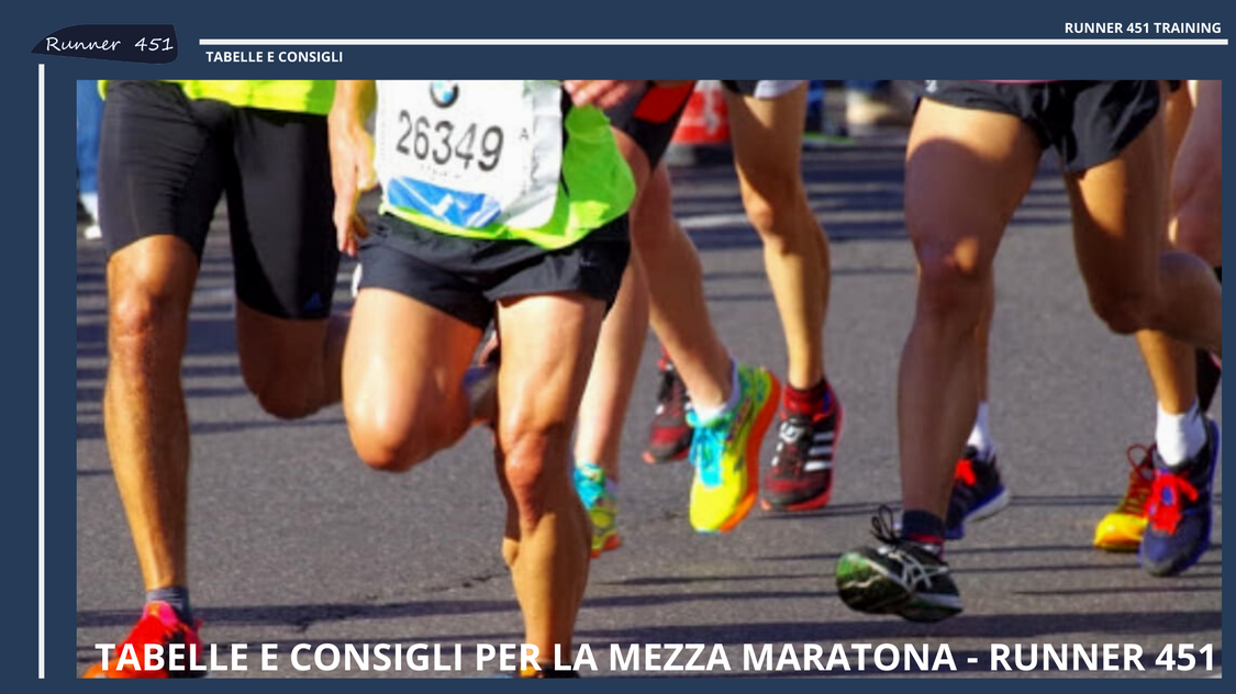 Tabelle Mezza Maratona