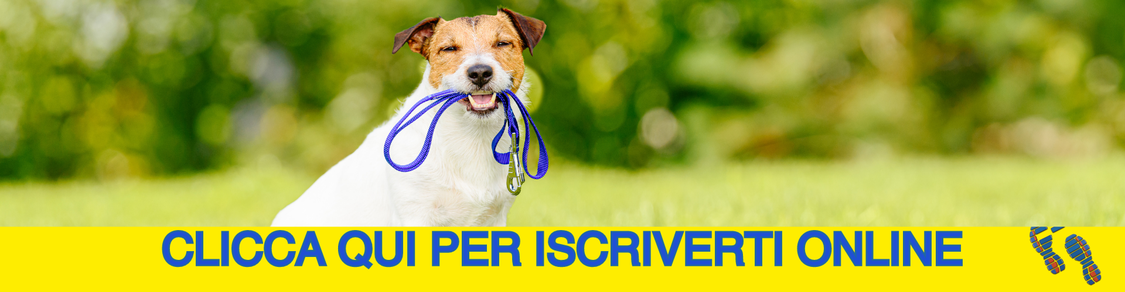 ISCRIZIONI DOG WALKING