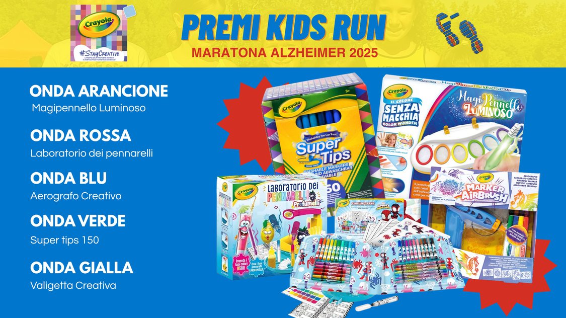 Kids Run Crayola
