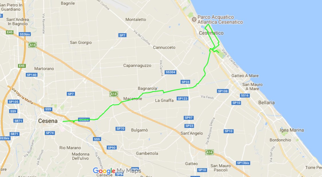 Mappa Mezza Maratona